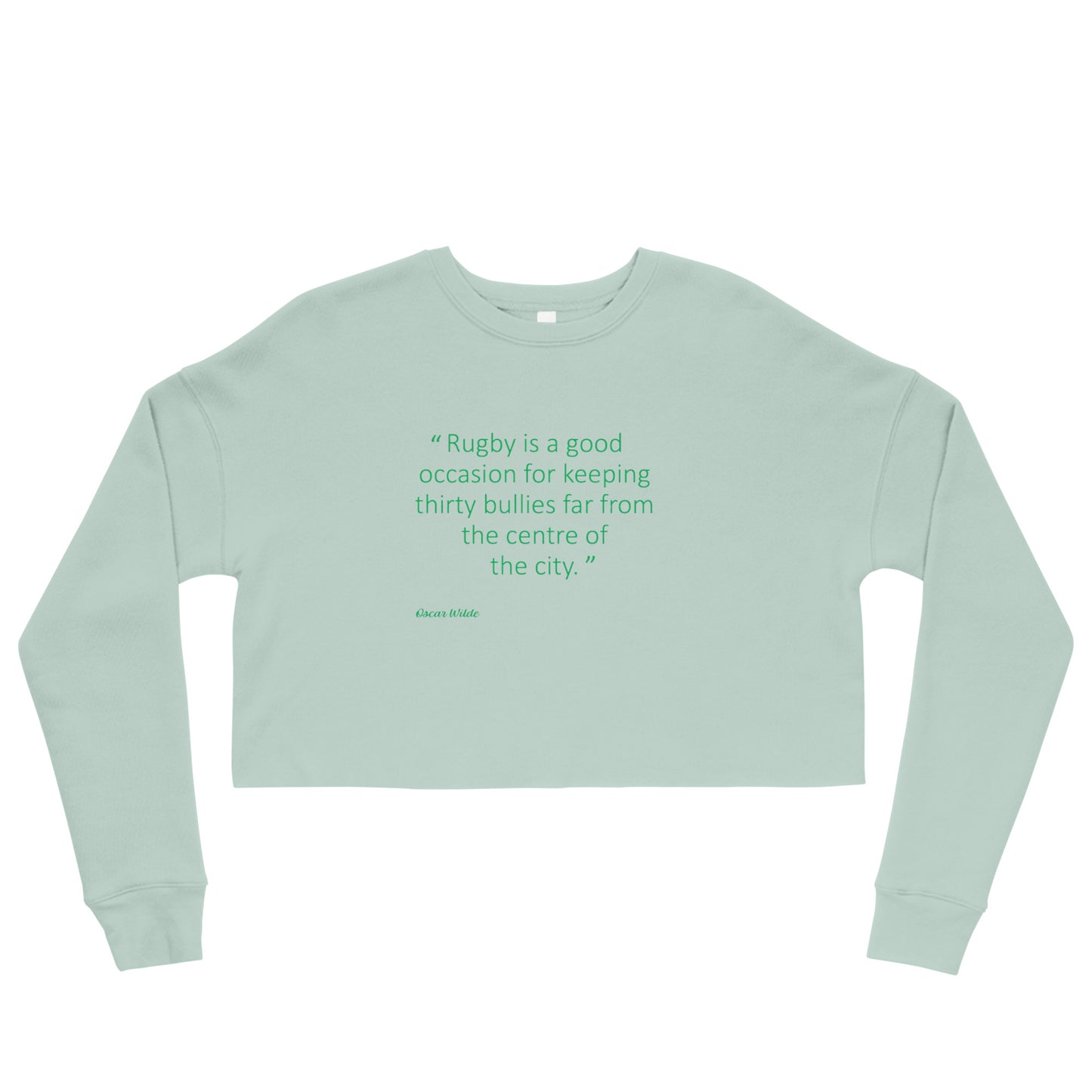 Nearly Irish Crop Sweatshirt
