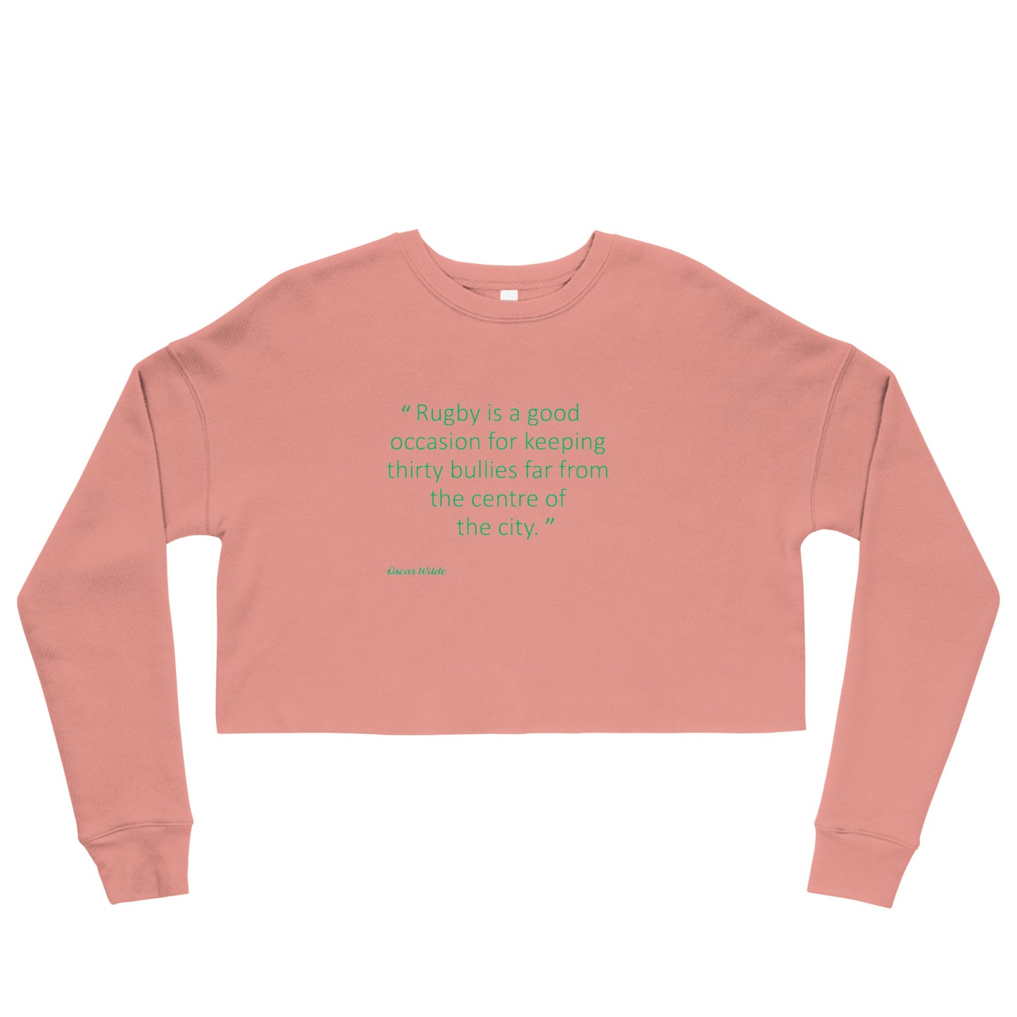 Nearly Irish Crop Sweatshirt