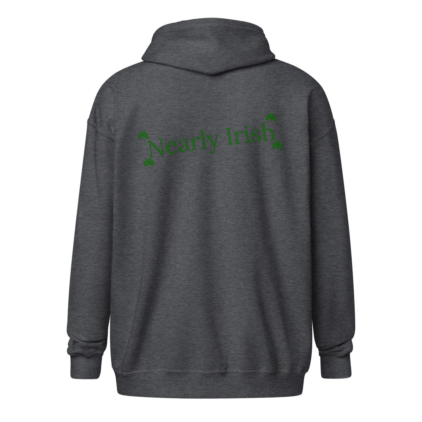 Nearly Irish Unisex heavy blend zip hoodie