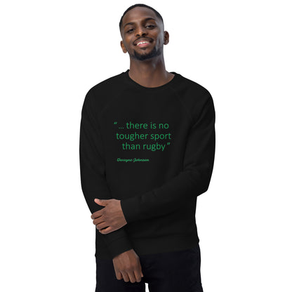 Nearly Irish Unisex organic raglan sweatshirt