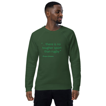 Nearly Irish Unisex organic raglan sweatshirt