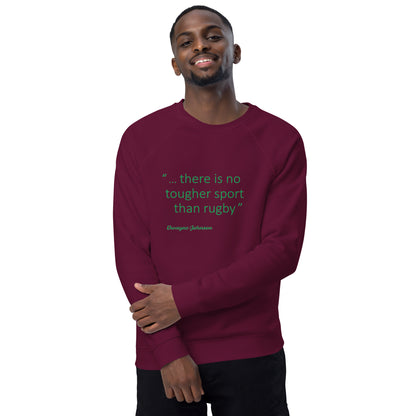 Nearly Irish Unisex organic raglan sweatshirt