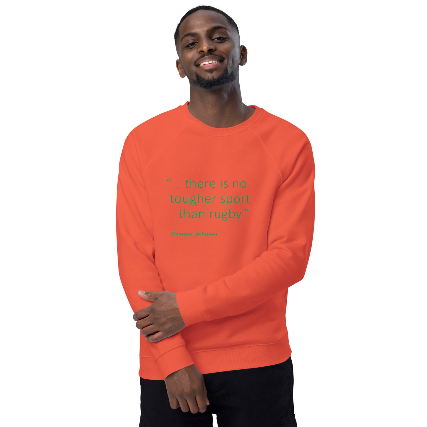Nearly Irish Unisex organic raglan sweatshirt