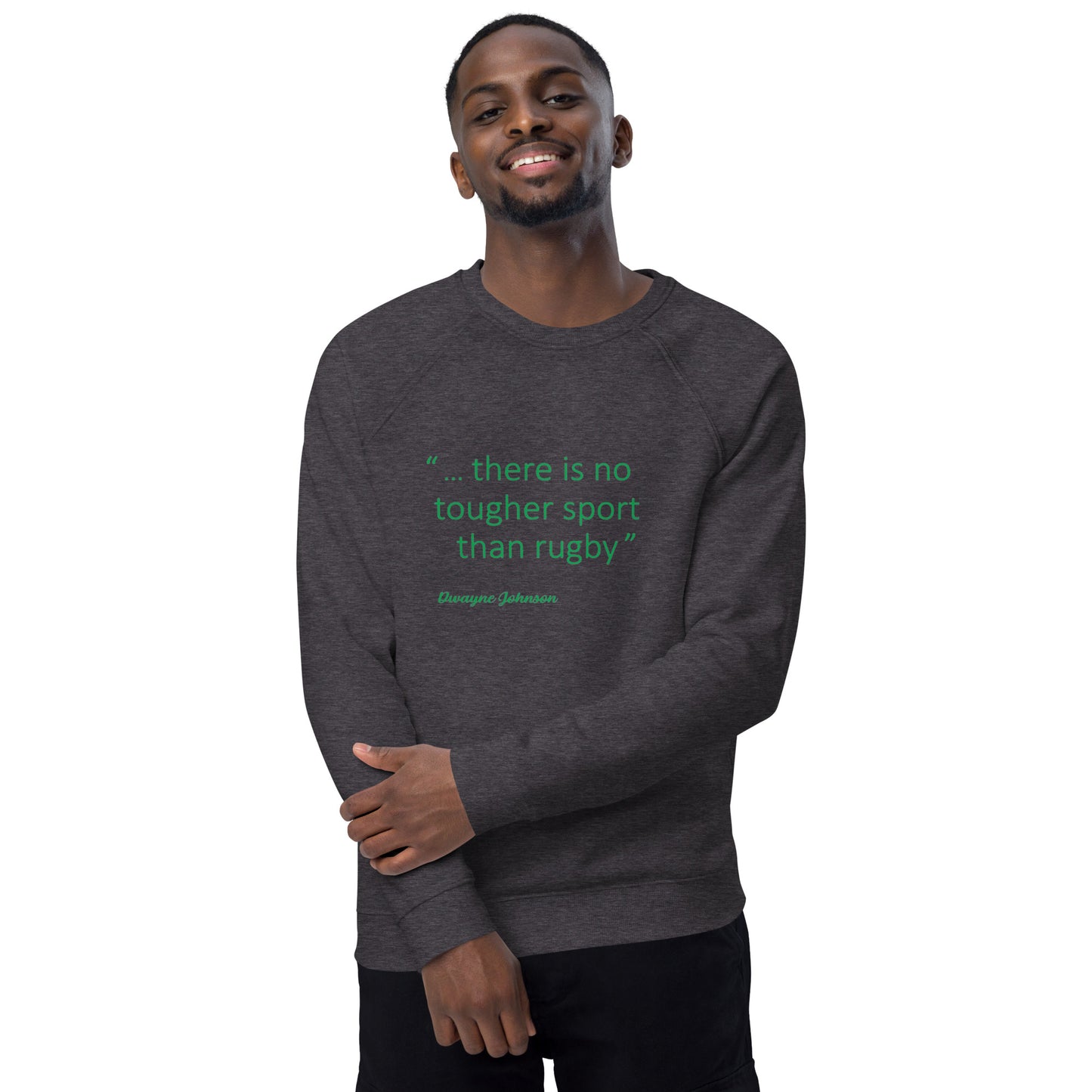 Nearly Irish Unisex organic raglan sweatshirt