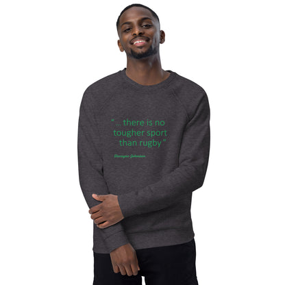 Nearly Irish Unisex organic raglan sweatshirt