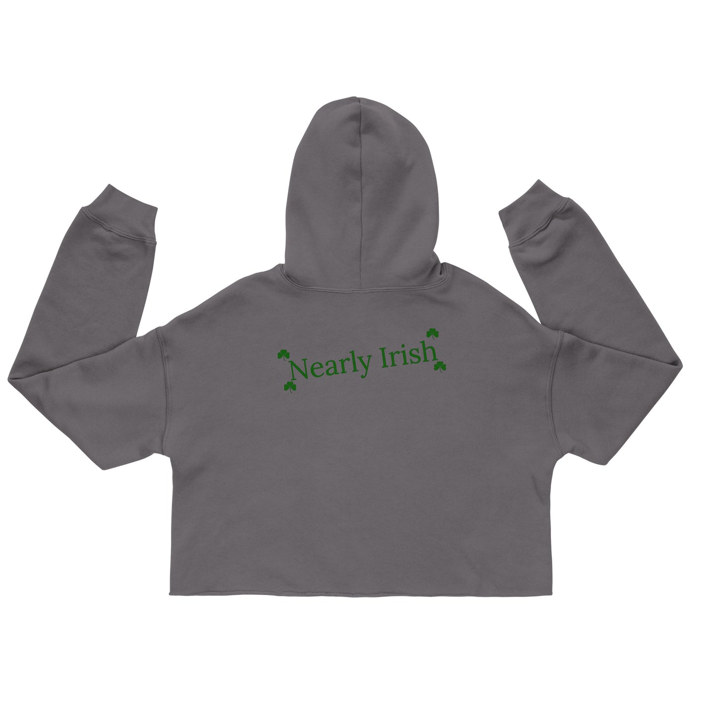 Nearly Irish Women's Cropped Hoodie